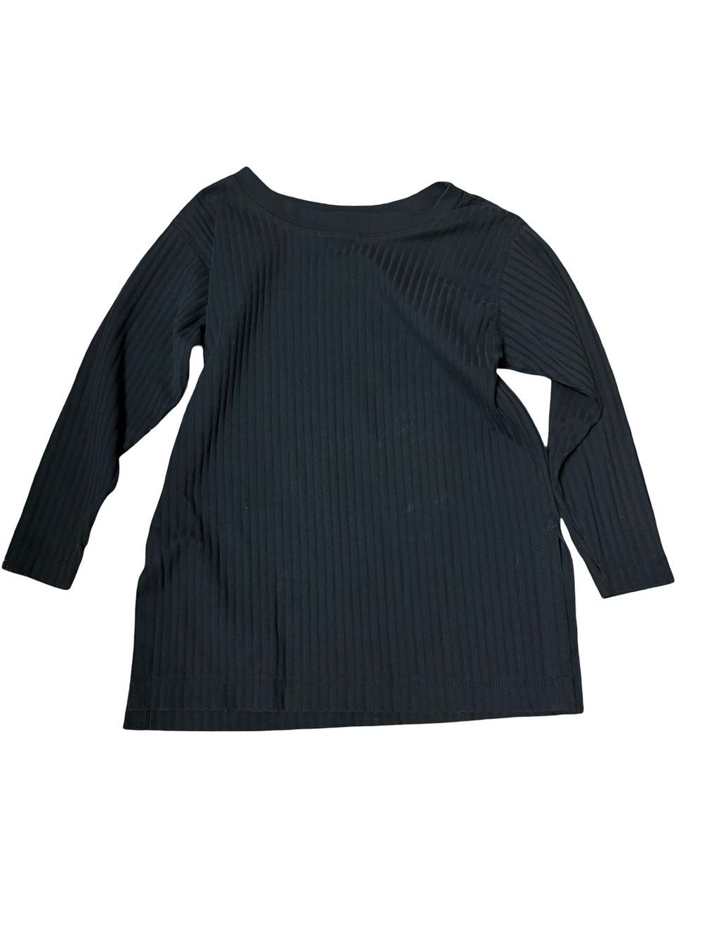 The Limited Black Ribbed Long-Sleeve Tee - Picture 5 of 6